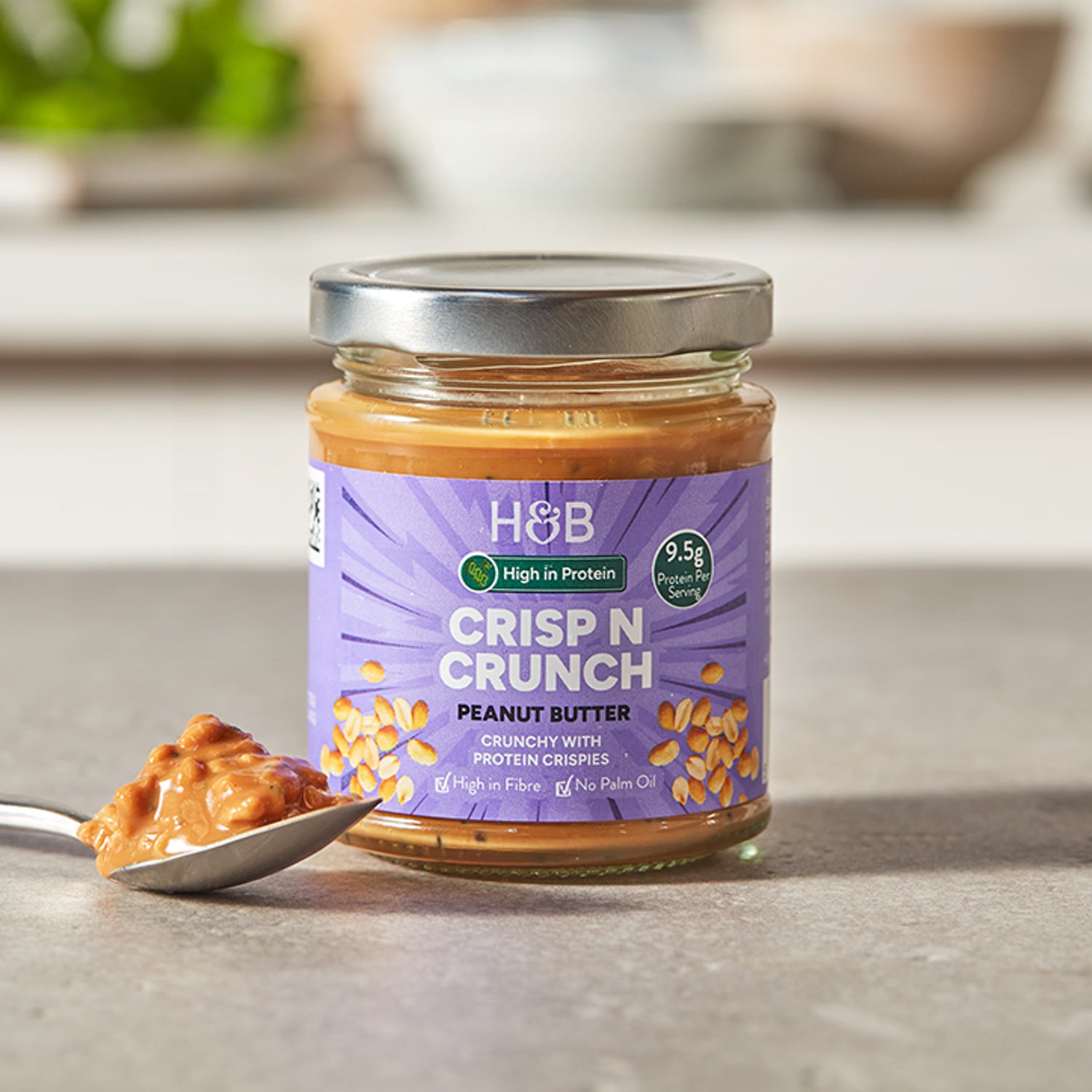 Holland Barrett Crisp N Crunch Peanut Butter 170g