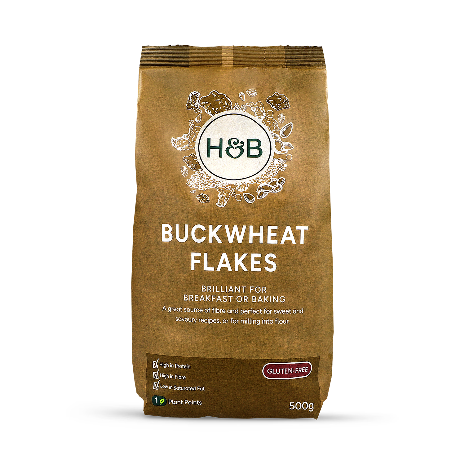 Holland Barrett Buckwheat Flakes 500g
