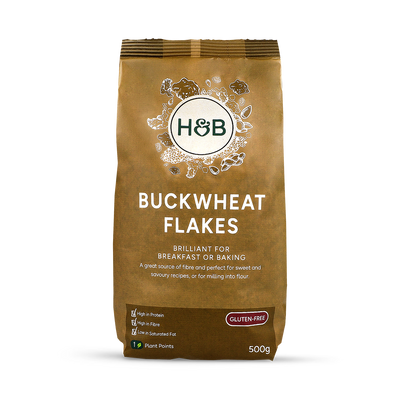Holland & Barrett Holland Barrett Buckwheat Flakes 500g- Buy online at McGrocer