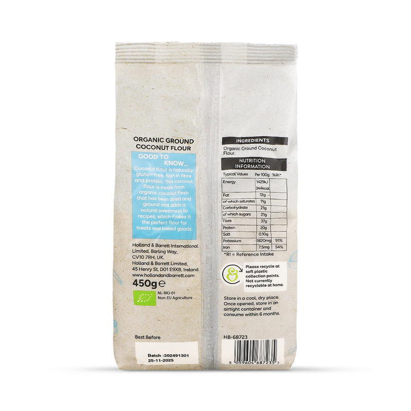 Holland Barrett Coconut Flour 450g