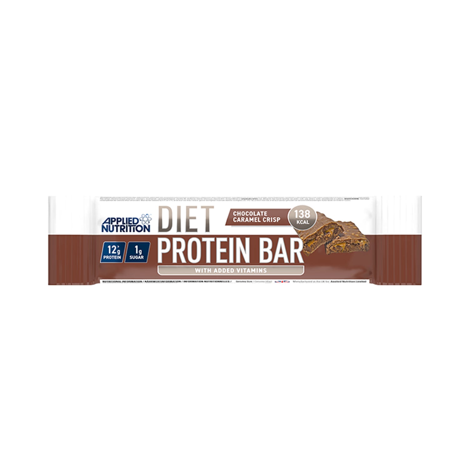 High-Protein Low-Sugar Chocolate Caramel Crisp Diet Bar 45g