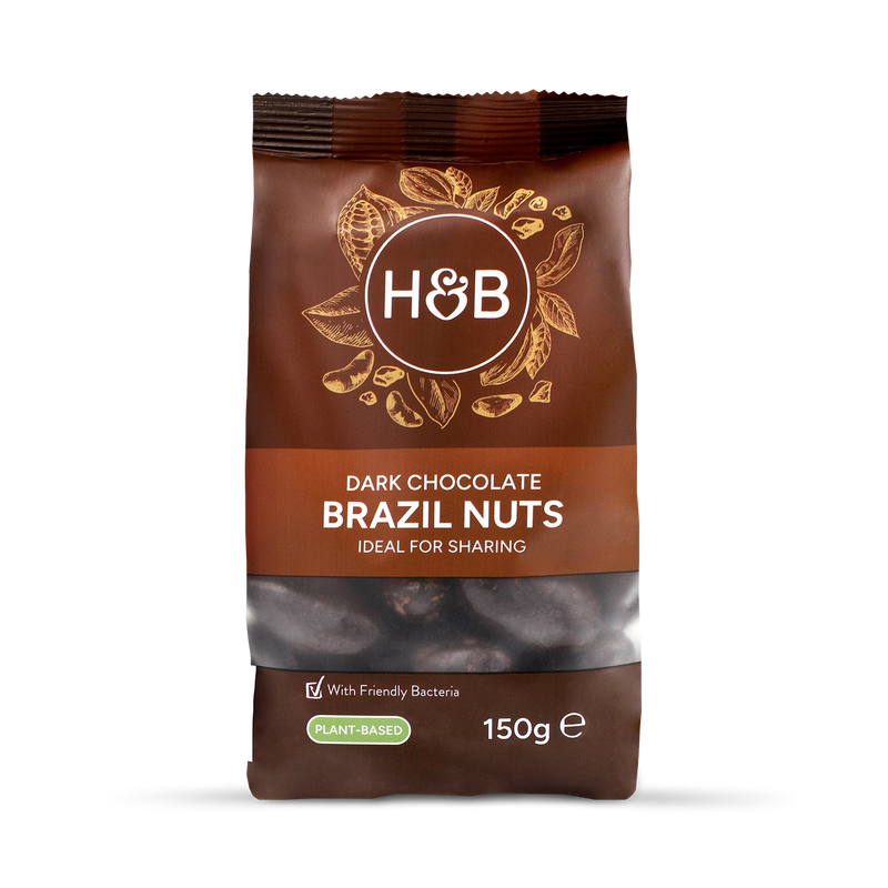 Holland Barrett Dark Chocolate Brazil Nuts 150g