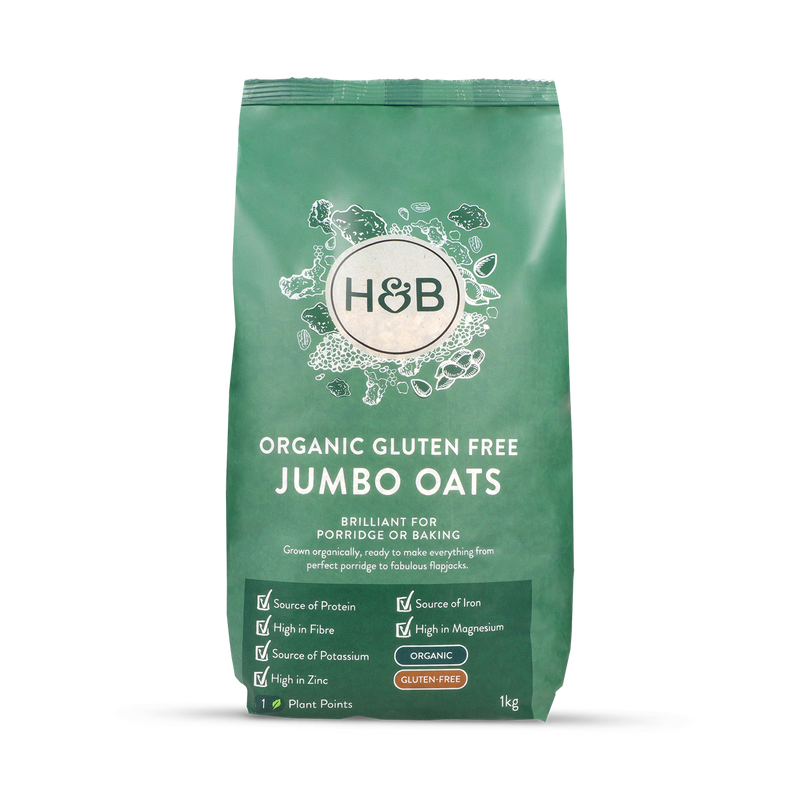 Holland Barrett Organic Gluten Free Jumbo Oats 1kg