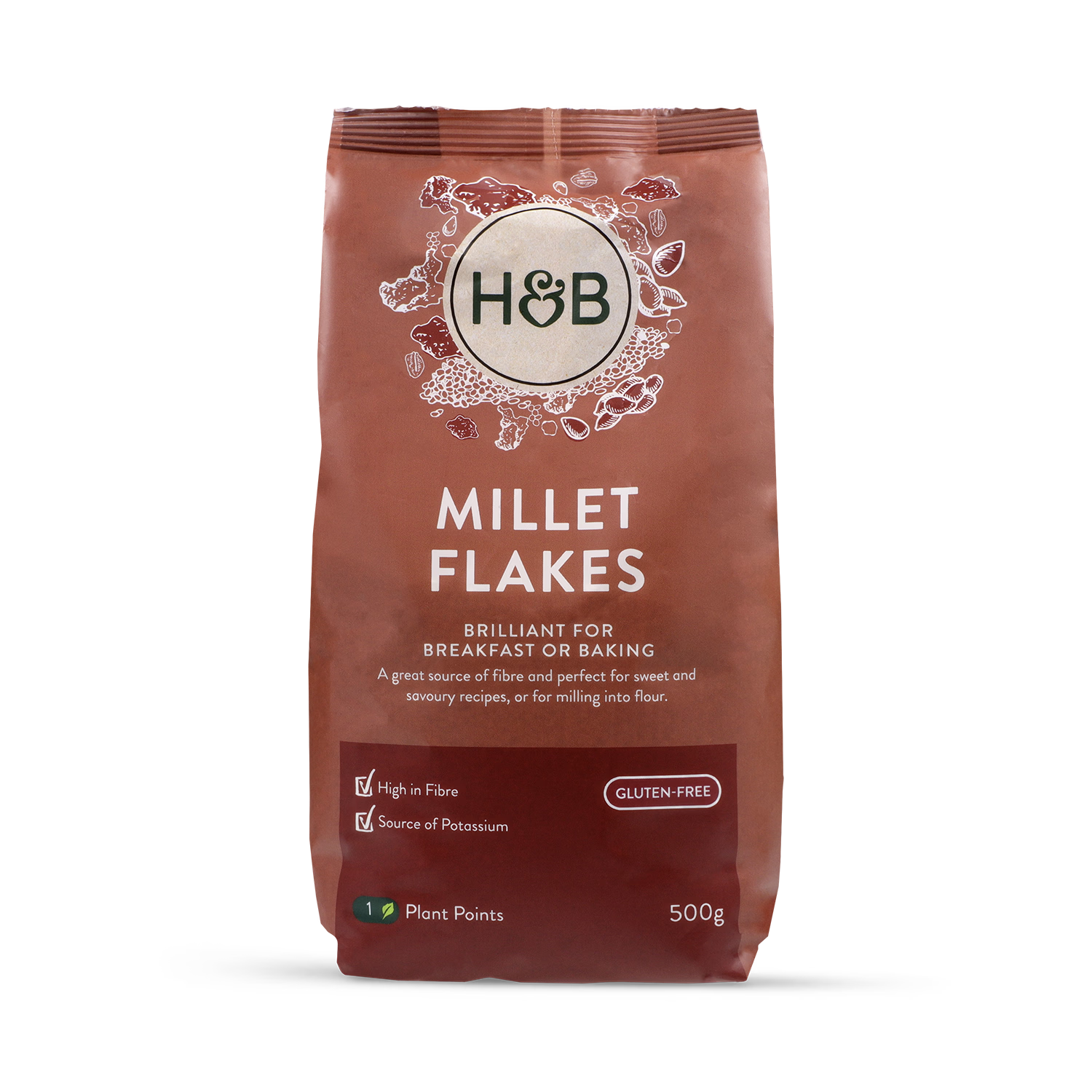 Holland Barrett Millet Flakes 500g