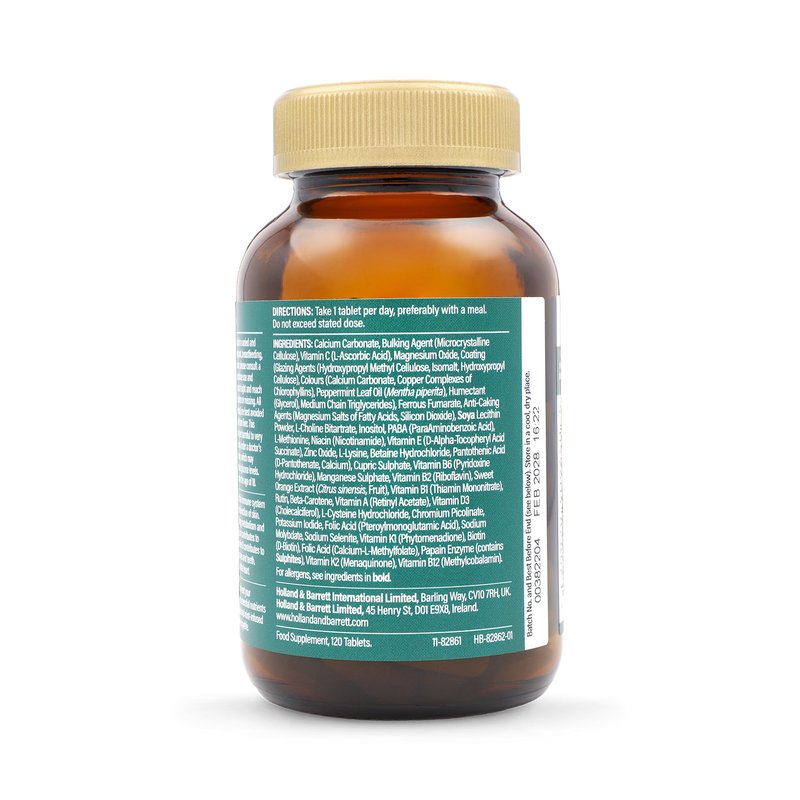 Holland Barrett Ultra Multivitamins and Minerals 120 Tablets