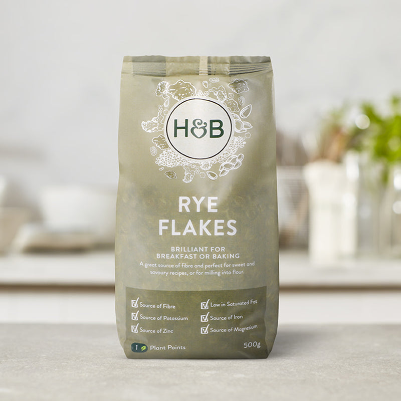 Holland Barrett Rye Flakes 500g