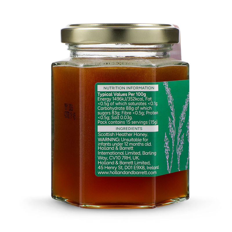 Holland Barrett Regional Honey Scottish Heather 225g