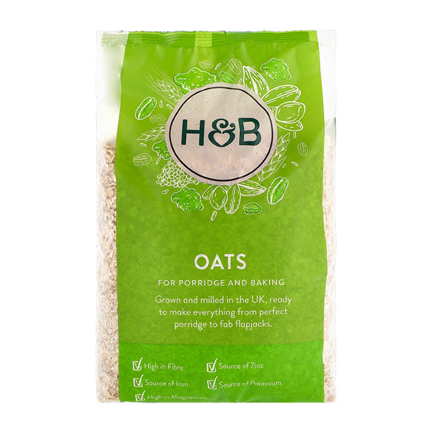 Holland Barrett Porridge Oats 1kg