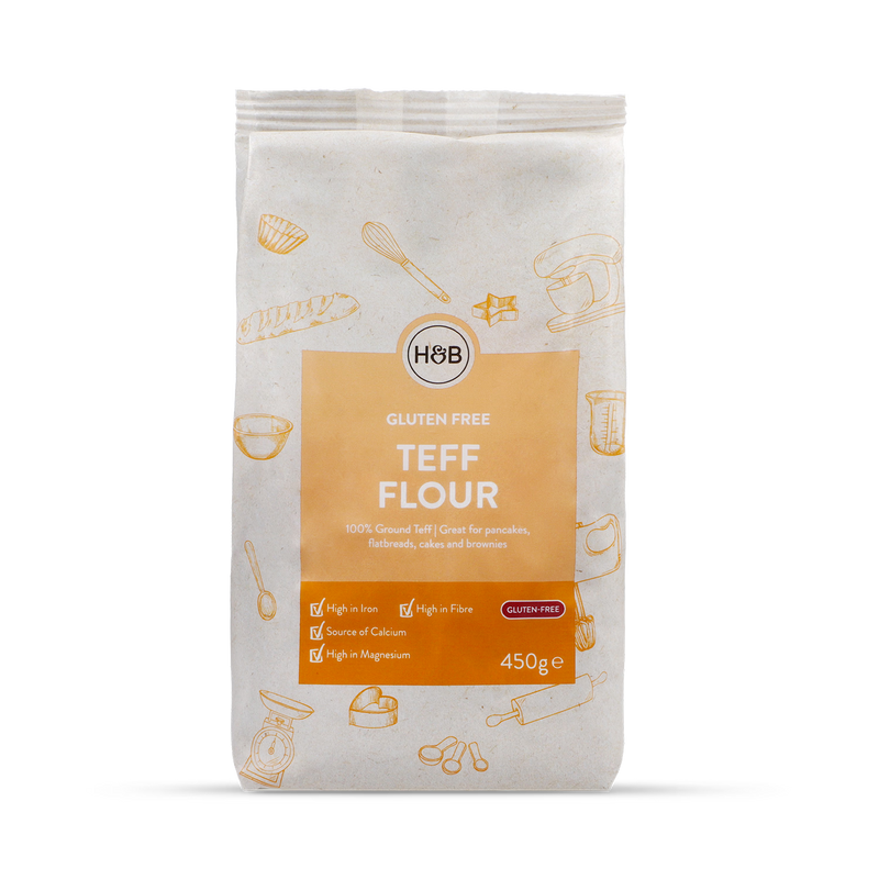 Gluten-Free Brown Teff Flour 450g