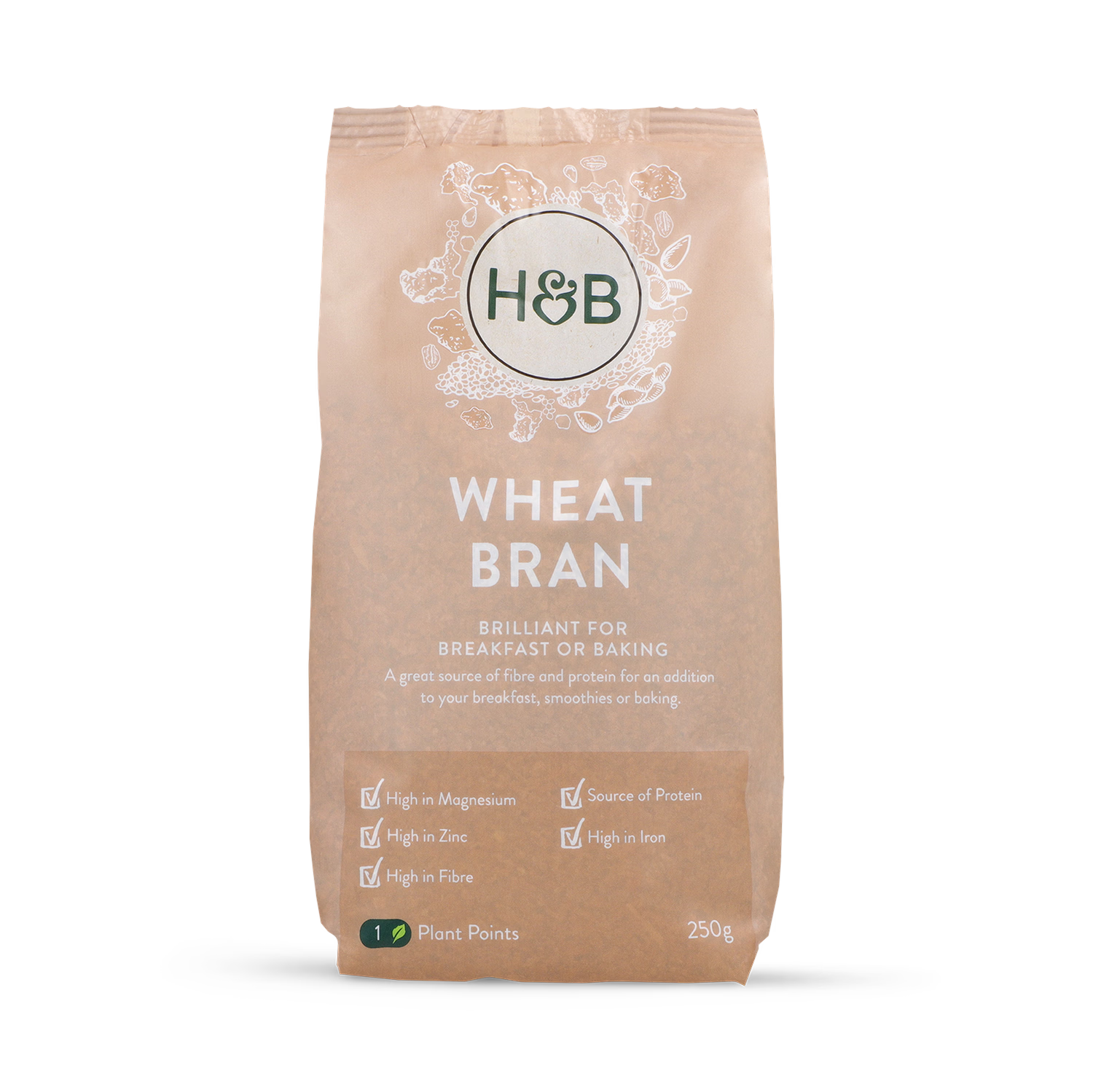 Holland Barrett Wheat Bran 250g