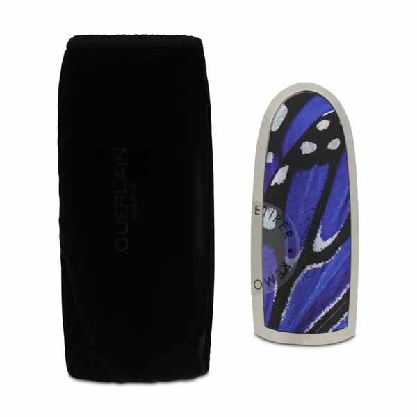 Guerlain Rouge G The Double Mirror Lipstick Case Morpho Blue