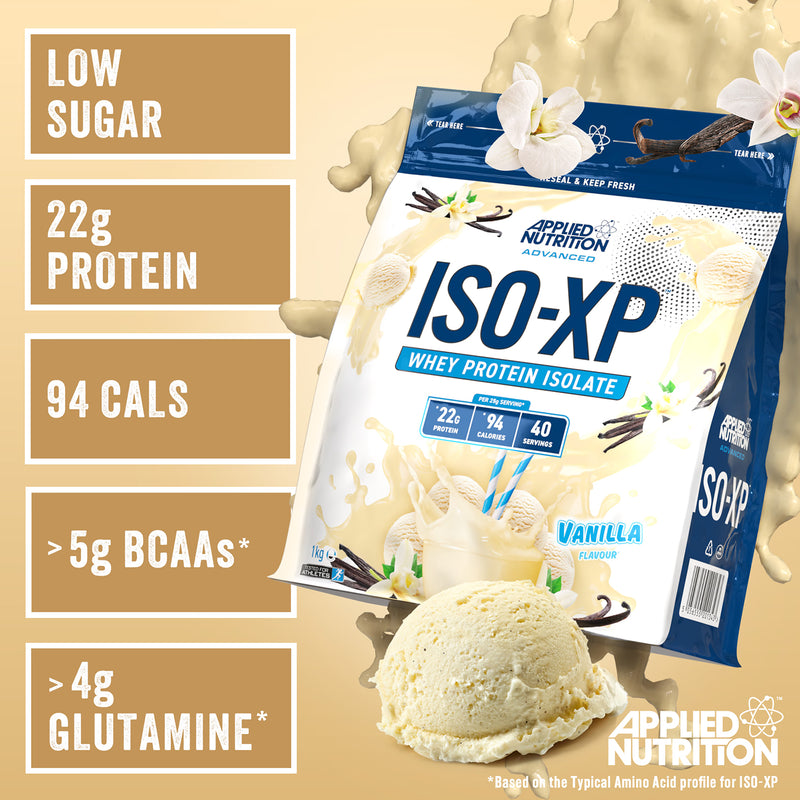 ISO XP Whey Protein Isolate Powder Vanilla 1kg