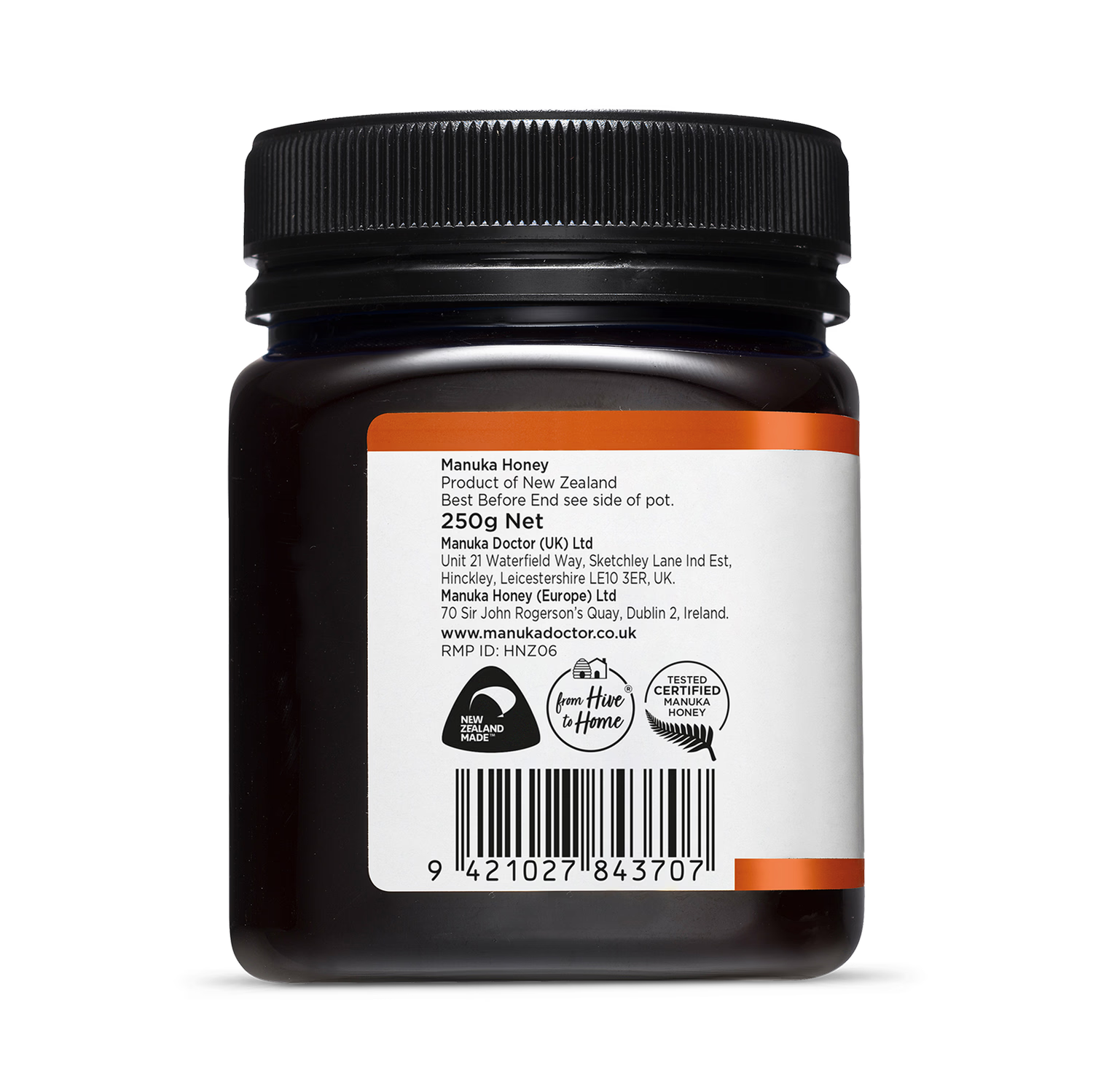 Manuka Doctor Manuka Honey MGO 70 250g