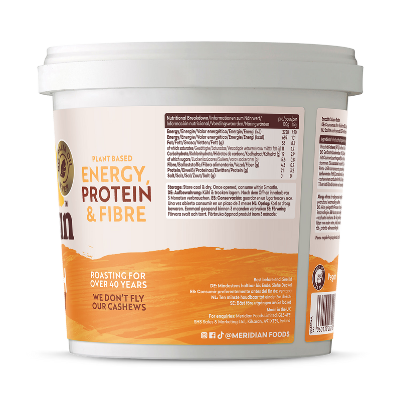 Meridian Smooth Cashew Butter 1kg