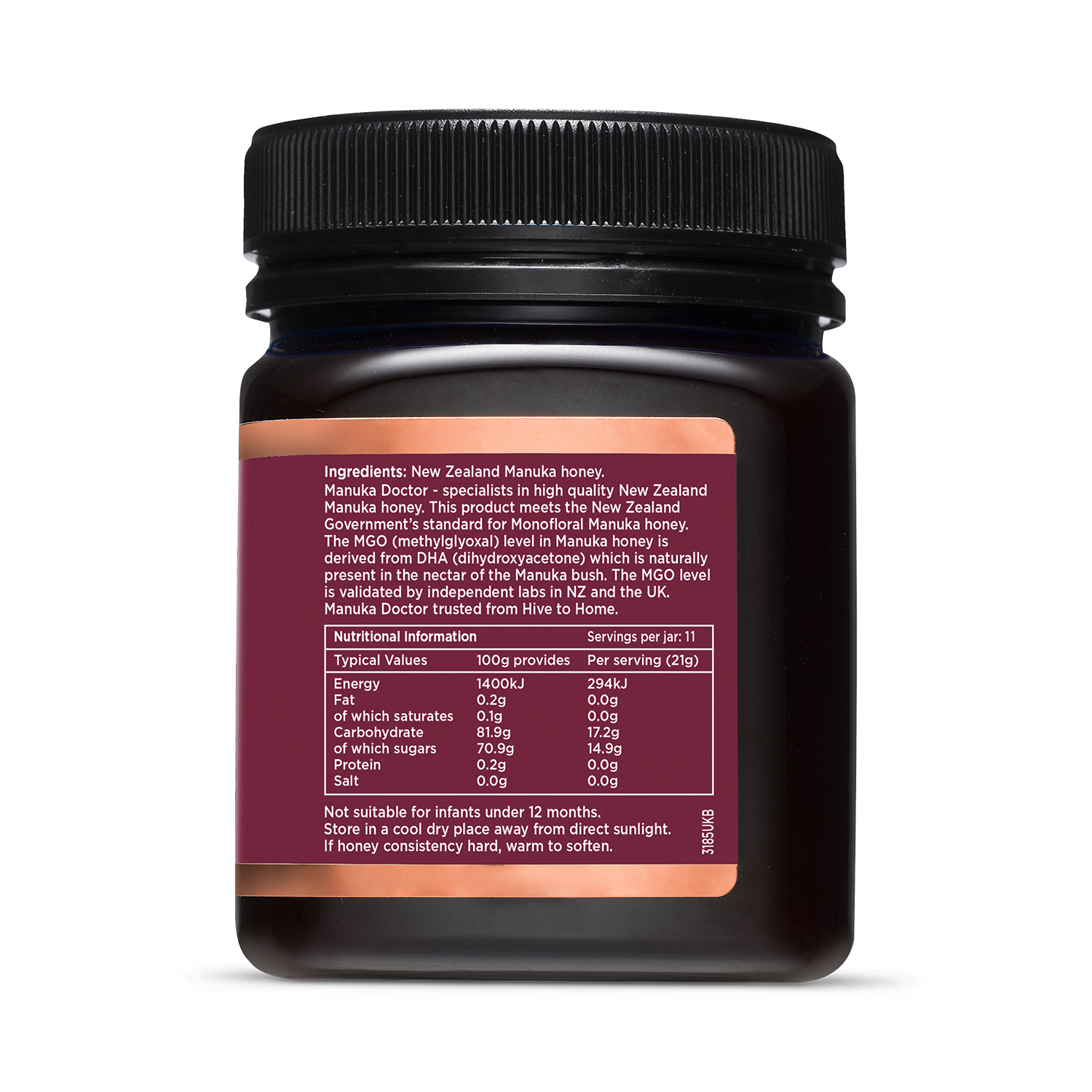 Manuka Doctor MGO 1300 Manuka Honey 250g