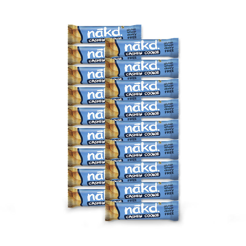 Nakd Raw Fruit Nut Cashew Cookie Nut Bars 18 x 35g