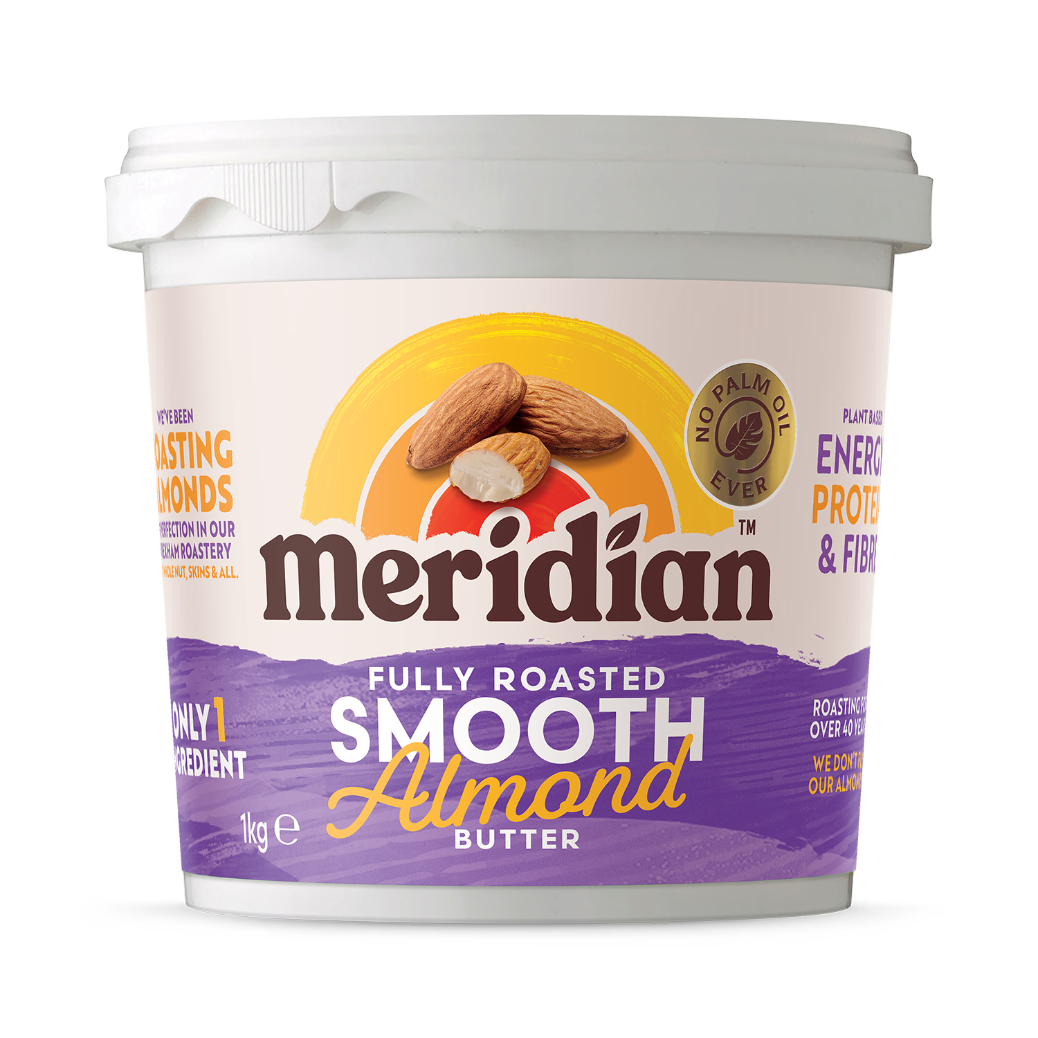 Meridian Smooth Almond Butter 1kg