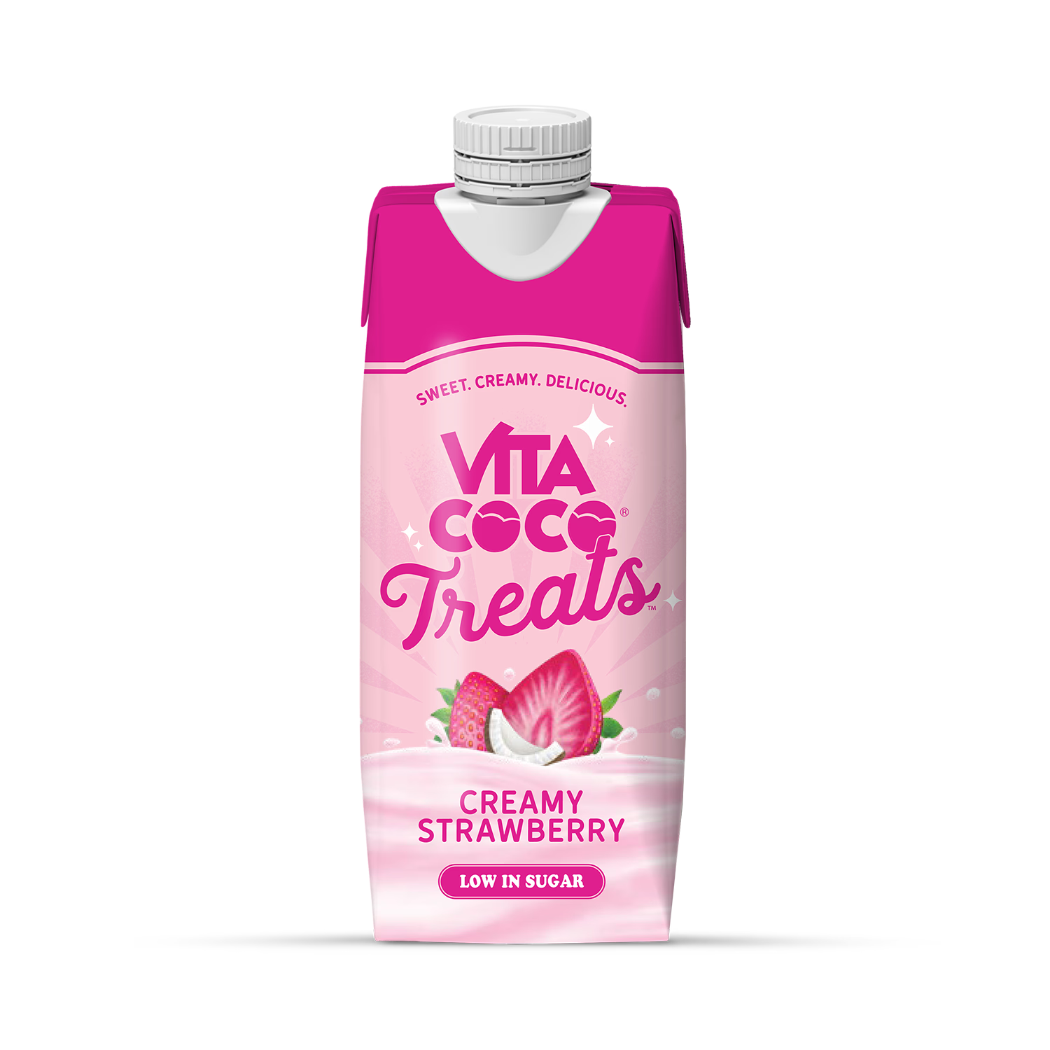 Vita Coco Treats Creamy Strawberry Drink 330ml
