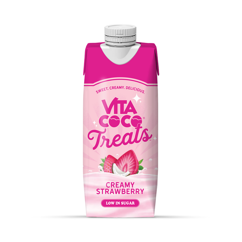 Vita Coco Treats Creamy Strawberry Drink 330ml