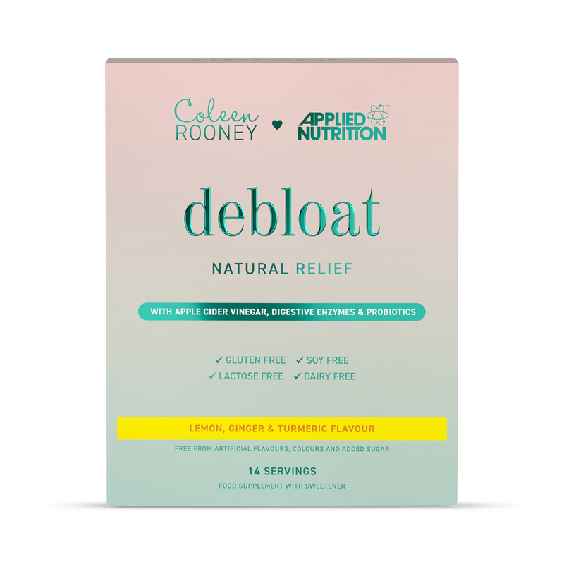 Applied Nutrition Coleen Rooney Debloat Lemon Ginger Turmeric 14 x 91g Sachets