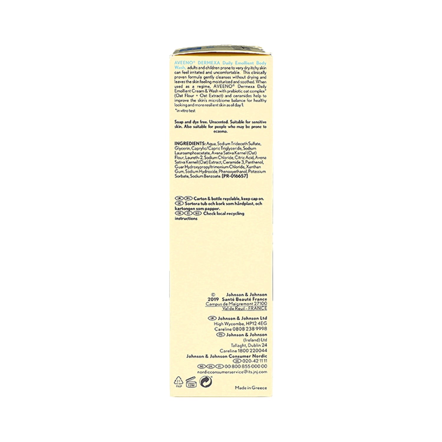 Aveeno Dermexa Daily Emollient Body Wash 300ml