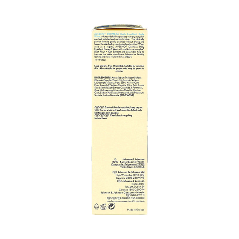 Aveeno Dermexa Daily Emollient Body Wash 300ml
