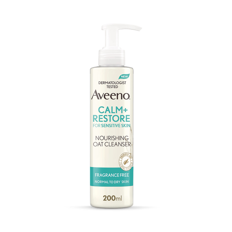 Aveeno Face CalmRestore Nourishing Oat Cleanser 200ml