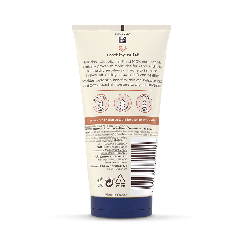 Aveeno Baby Soothing Relief Emollient Cream 150ml