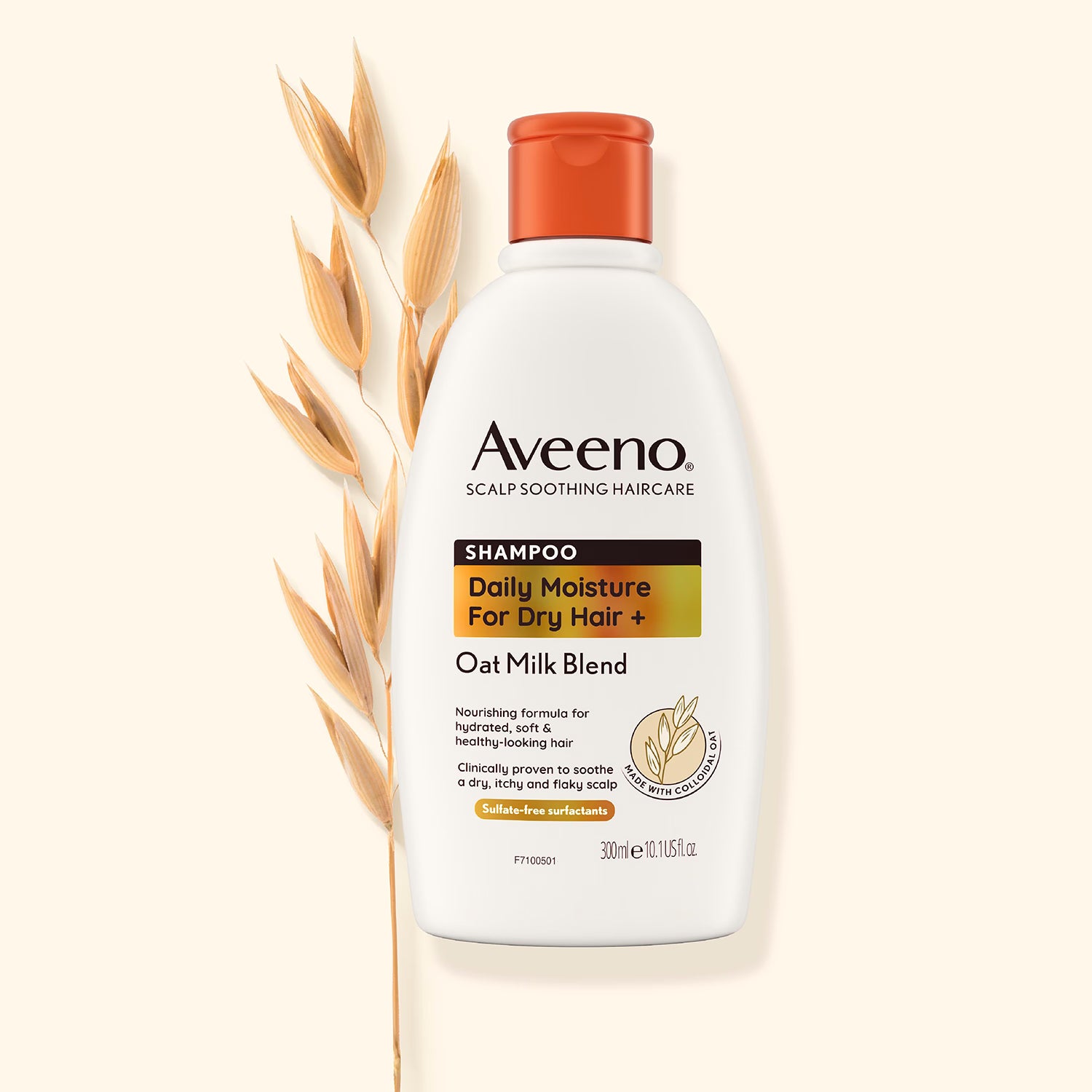 Aveeno Haircare Daily Moisture Oat Milk Blend Shampoo 300ml