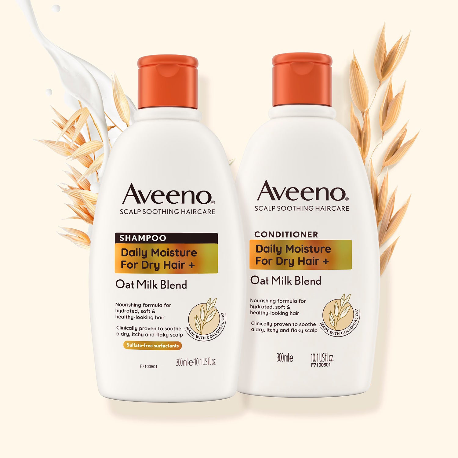 Aveeno Haircare Daily Moisture Oat Milk Blend Shampoo 300ml