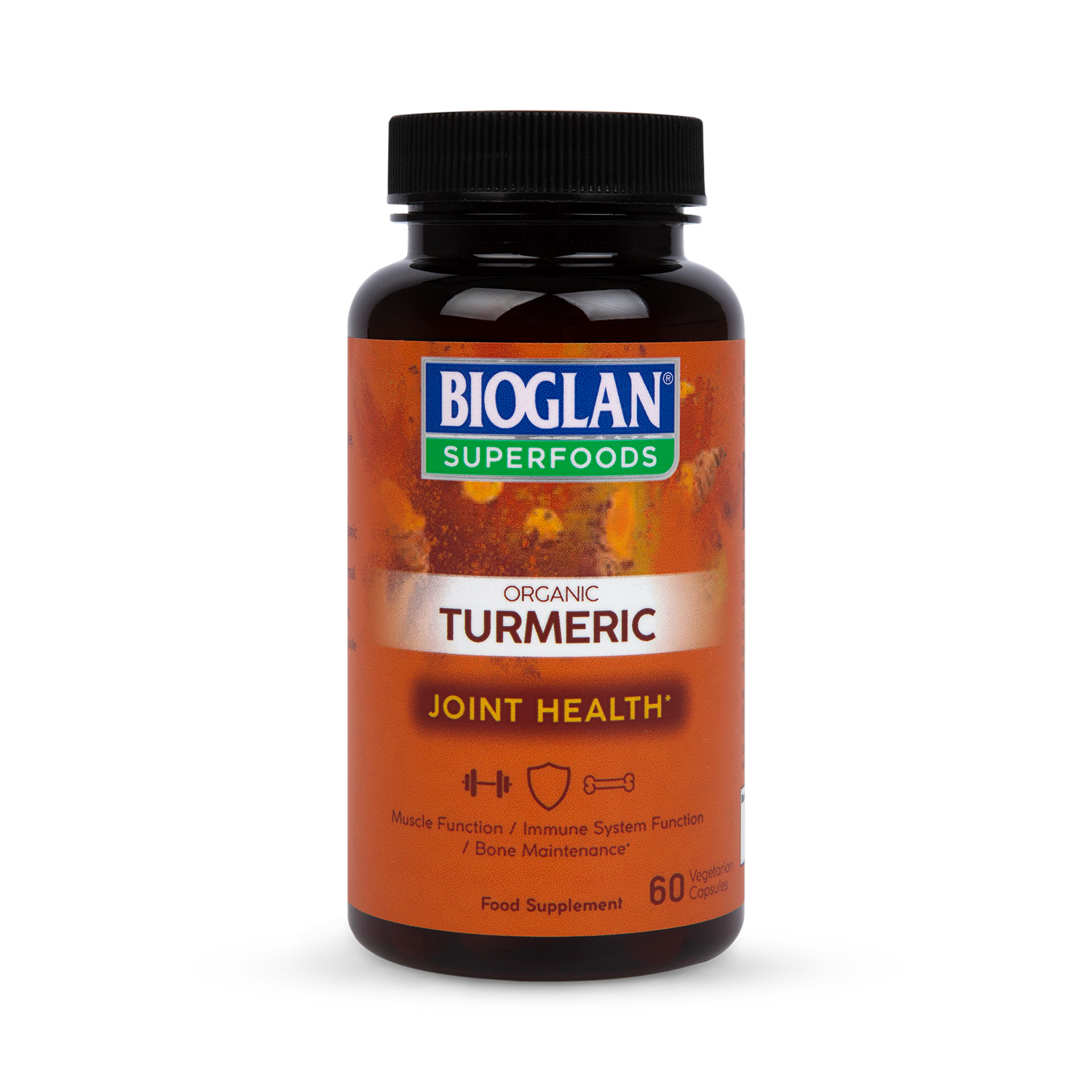 Bioglan Superfoods Organic Turmeric 60 Capsules