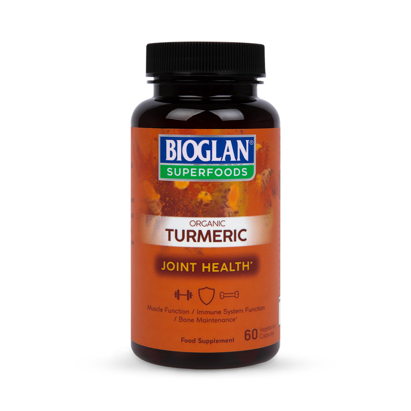 Bioglan Superfoods Organic Turmeric 60 Capsules
