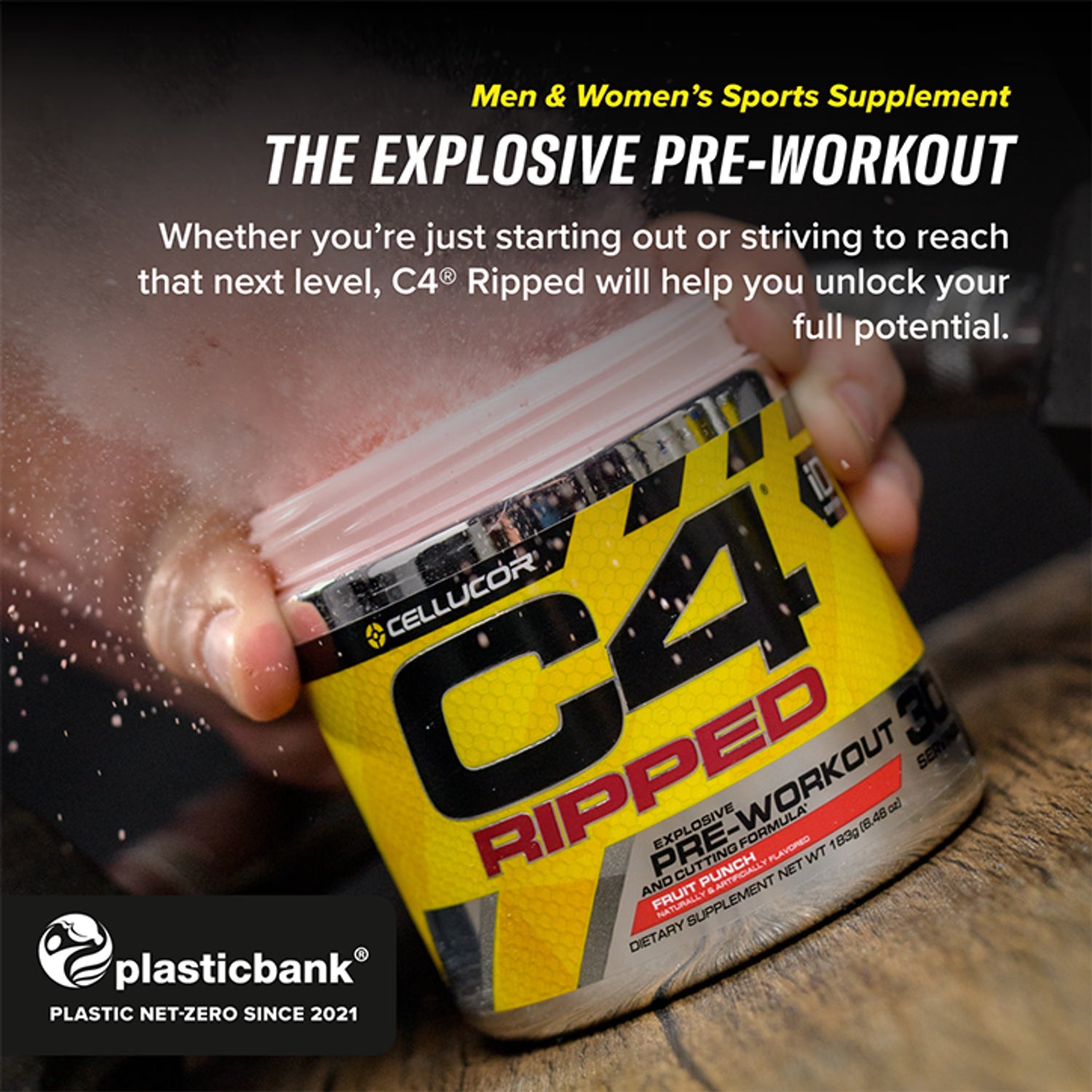 Cellucor C4 Ripped Pre-Workout Tropical Punch 165g
