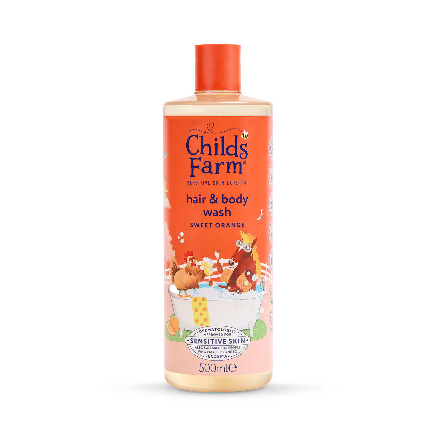 Childs Farm Hair Body Wash Sweet Orange 500ml