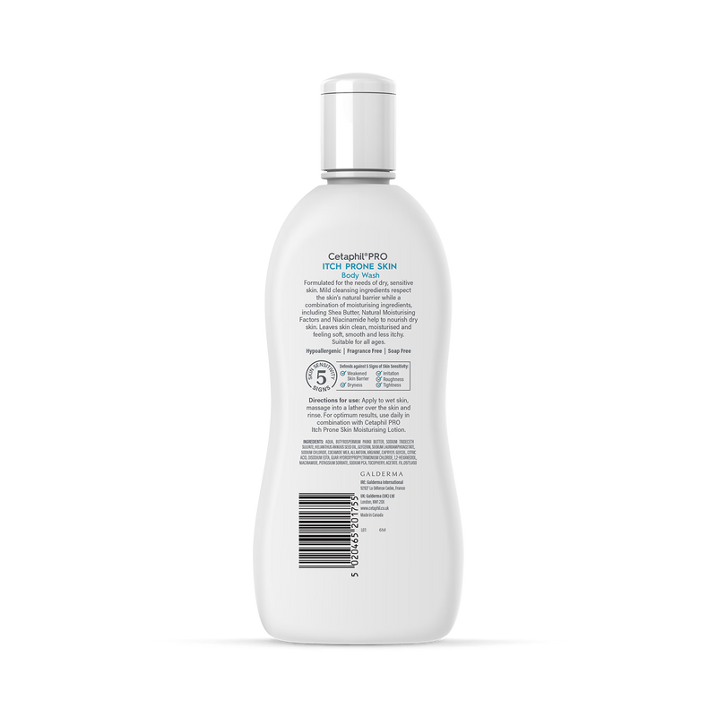 Cetaphil Pro Itch Prone Skin Body Wash 295ml