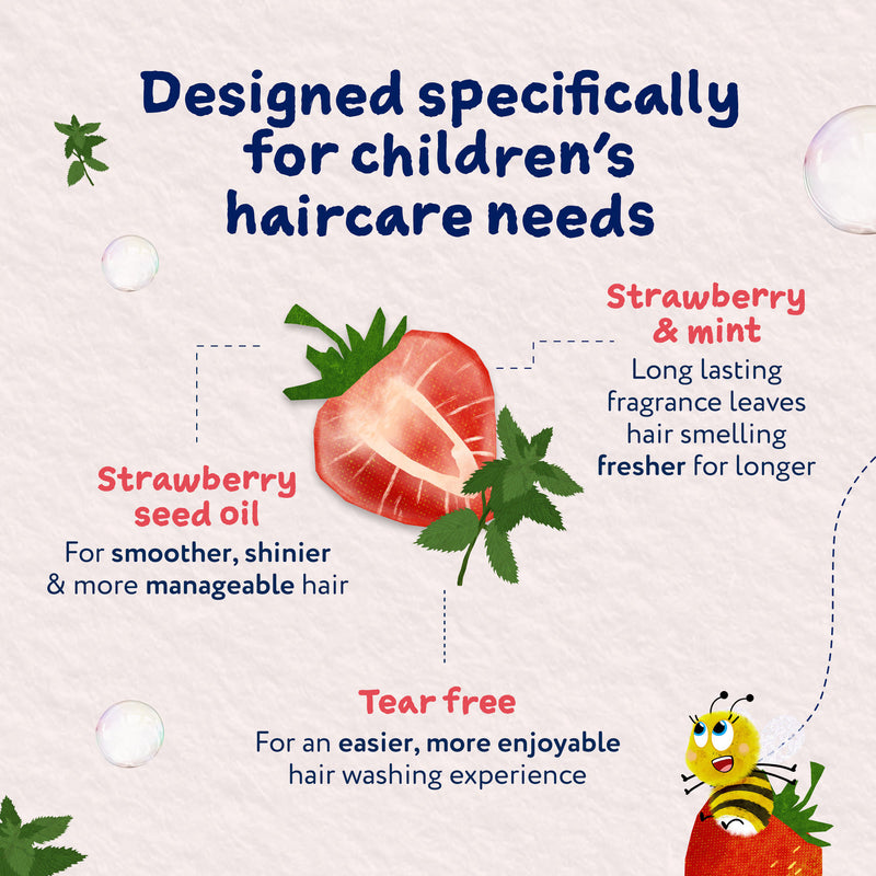 Childs Farm Tangle Taming Shampoo Strawberry Mint 250ml