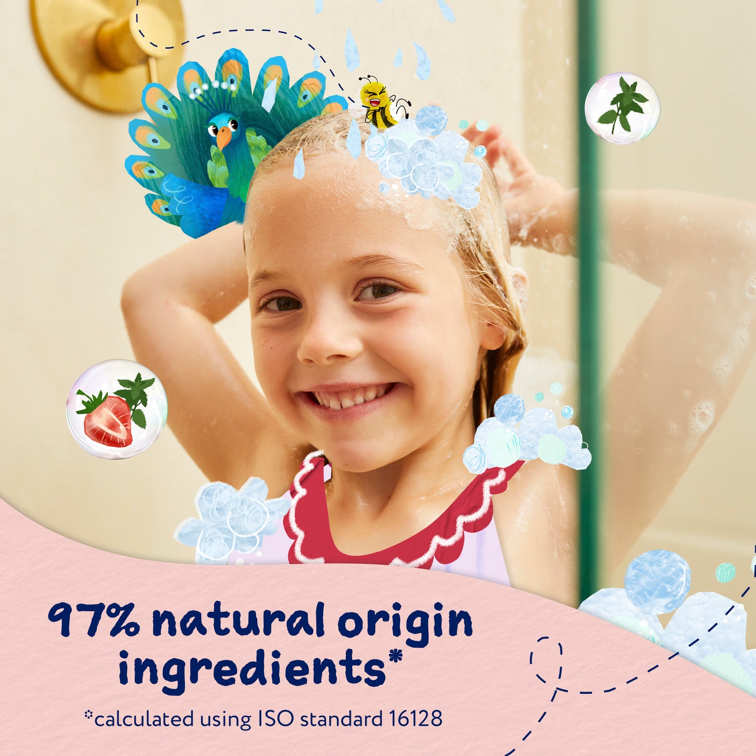 Childs Farm Tangle Taming Shampoo Strawberry Mint 250ml