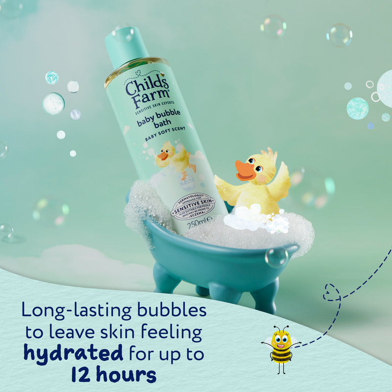 Childs Farm Baby Bubble Bath Baby Soft Scent 250ml
