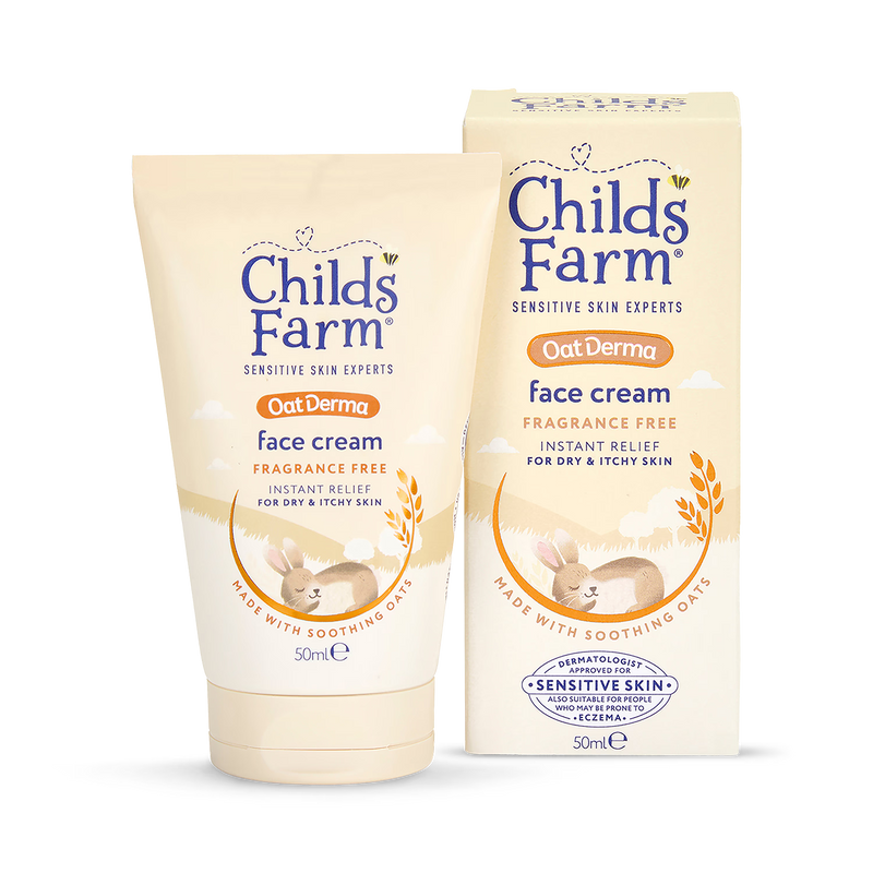 Childs Farm Oatderma Face Cream Fragrance-Free 50ml