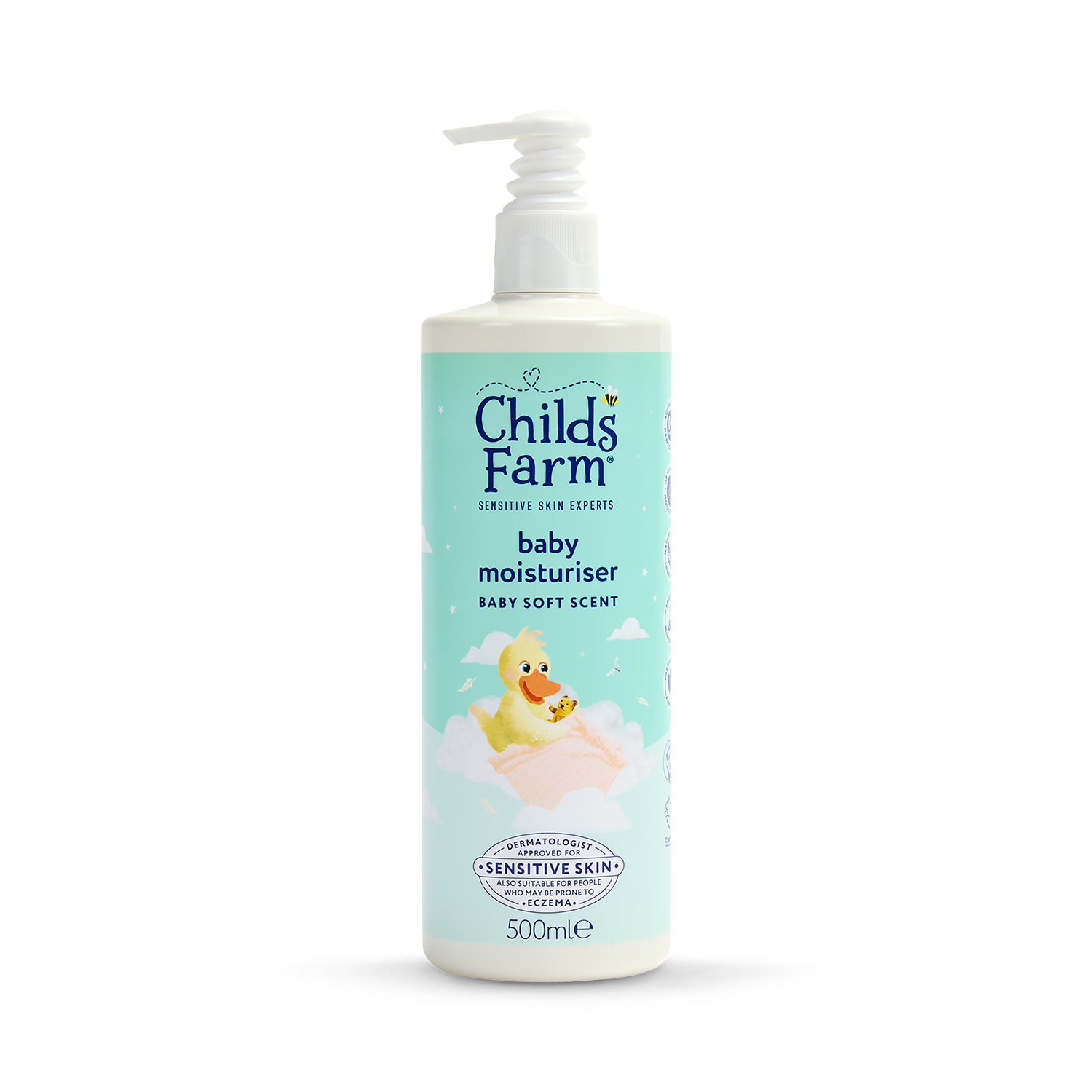 Childs Farm Baby Moisturiser Baby Soft Scent 500ml