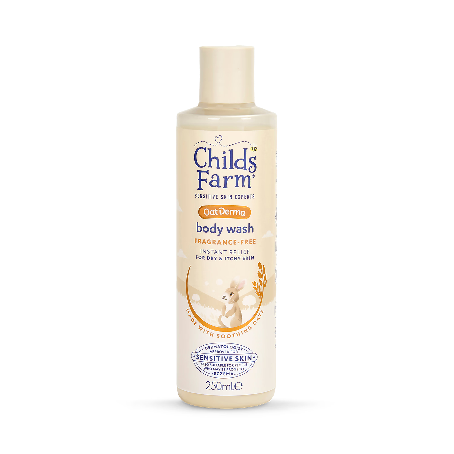 Childs Farm Oatderma Body Wash Fragrance-Free 250ml