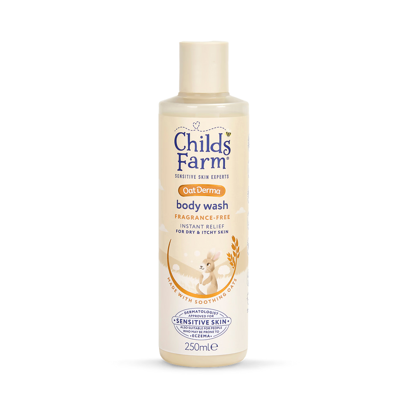 Childs Farm Oatderma Body Wash Fragrance-Free 250ml