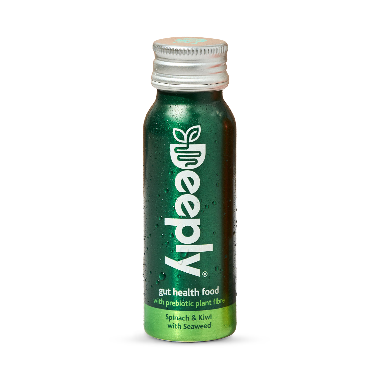 Deeply Gut Health Food With Prebiotic Plant Fibre Spinach Kiwi With Seaweed 65ml