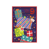 Simon Elvin 9th Birthday Card (Pack of 6)