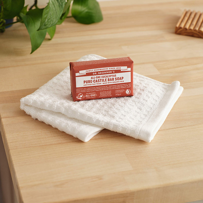 Dr Bronner All-One Eucalyptus Pure-Castile Bar Soap 140g