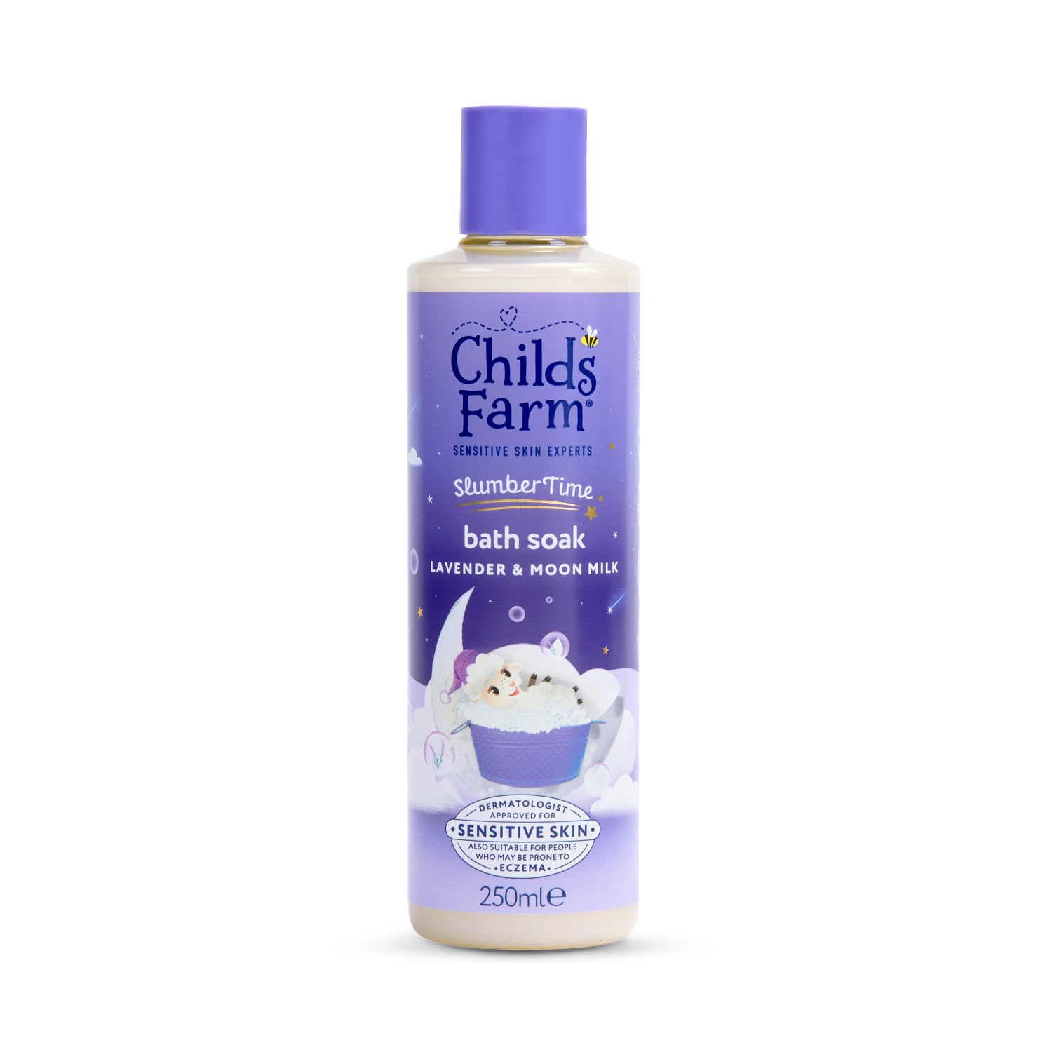 Childs Farm Slumbertime Bath Soak Lavender Moon Milk 250ml