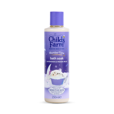 Holland & Barrett Childs Farm Slumbertime Bath Soak Lavender Moon Milk 250ml- Buy online at McGrocer