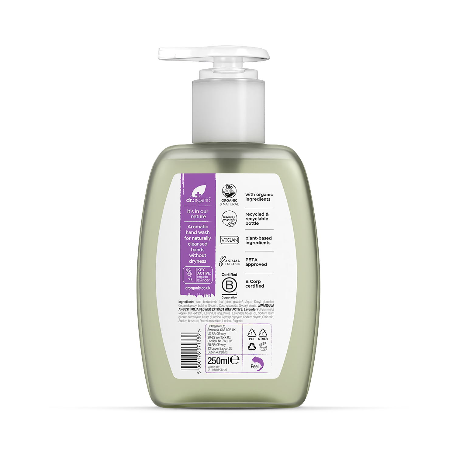 Dr Organic Lavender Hand Wash 250ml