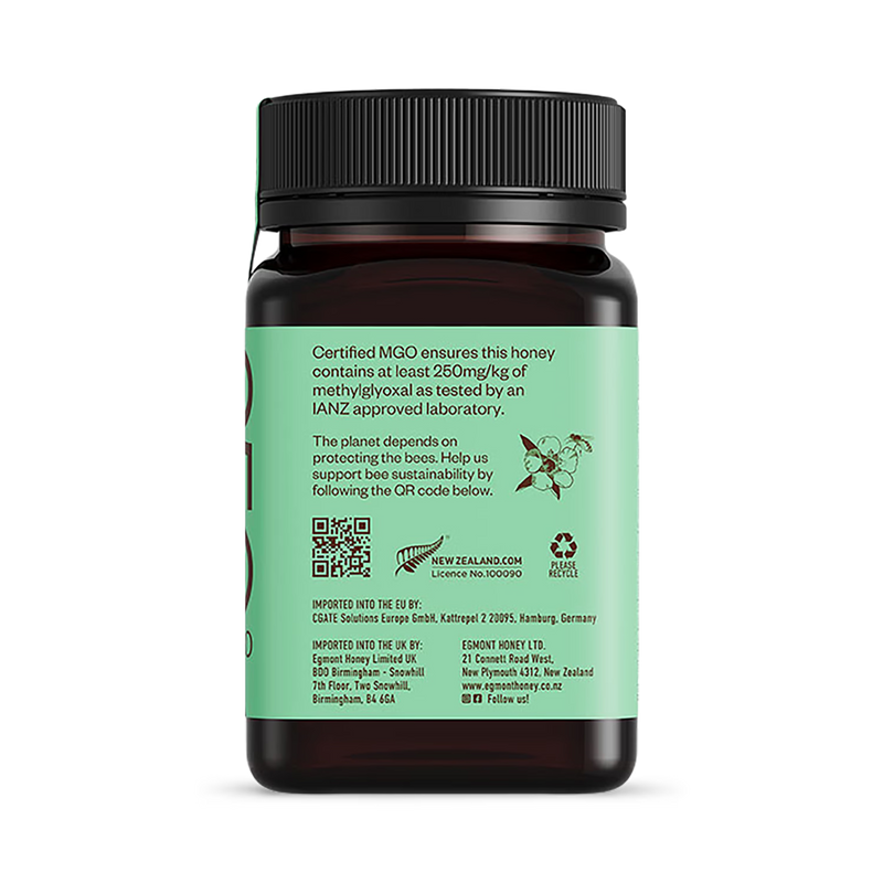 Egmont Honey Manuka Honey 250 MGO 500g