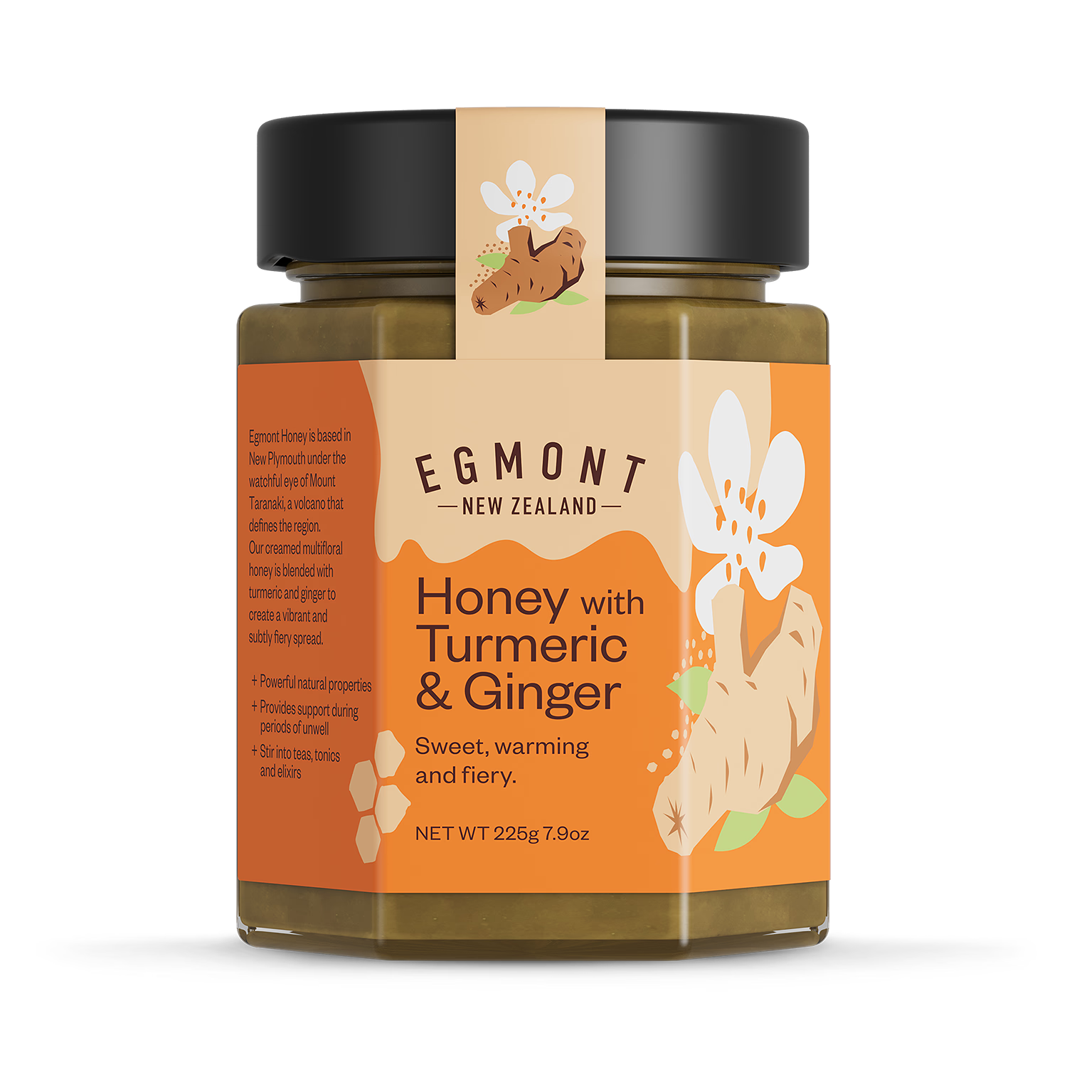 Egmont Honey Turmeric Ginger Honey 225g